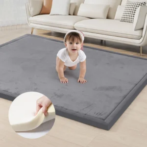 Thick Memory Foam Mat With Non-slip Bottom