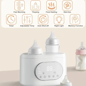10-in-1 Bottle Warmer/Defrost/Steam Breast Milk Formula