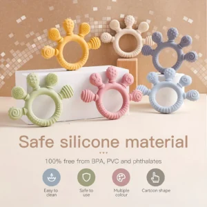 Baby silicone teether