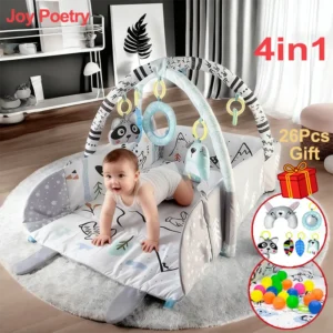 4 in1 Baby Play Mat Thick Activity Gym